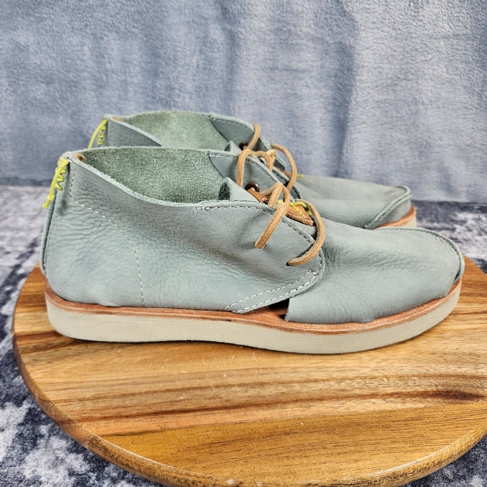Satorisan Benirras Ankle Shoes Booties Mint Green Womens Size EU 39 US 8 Lace Up